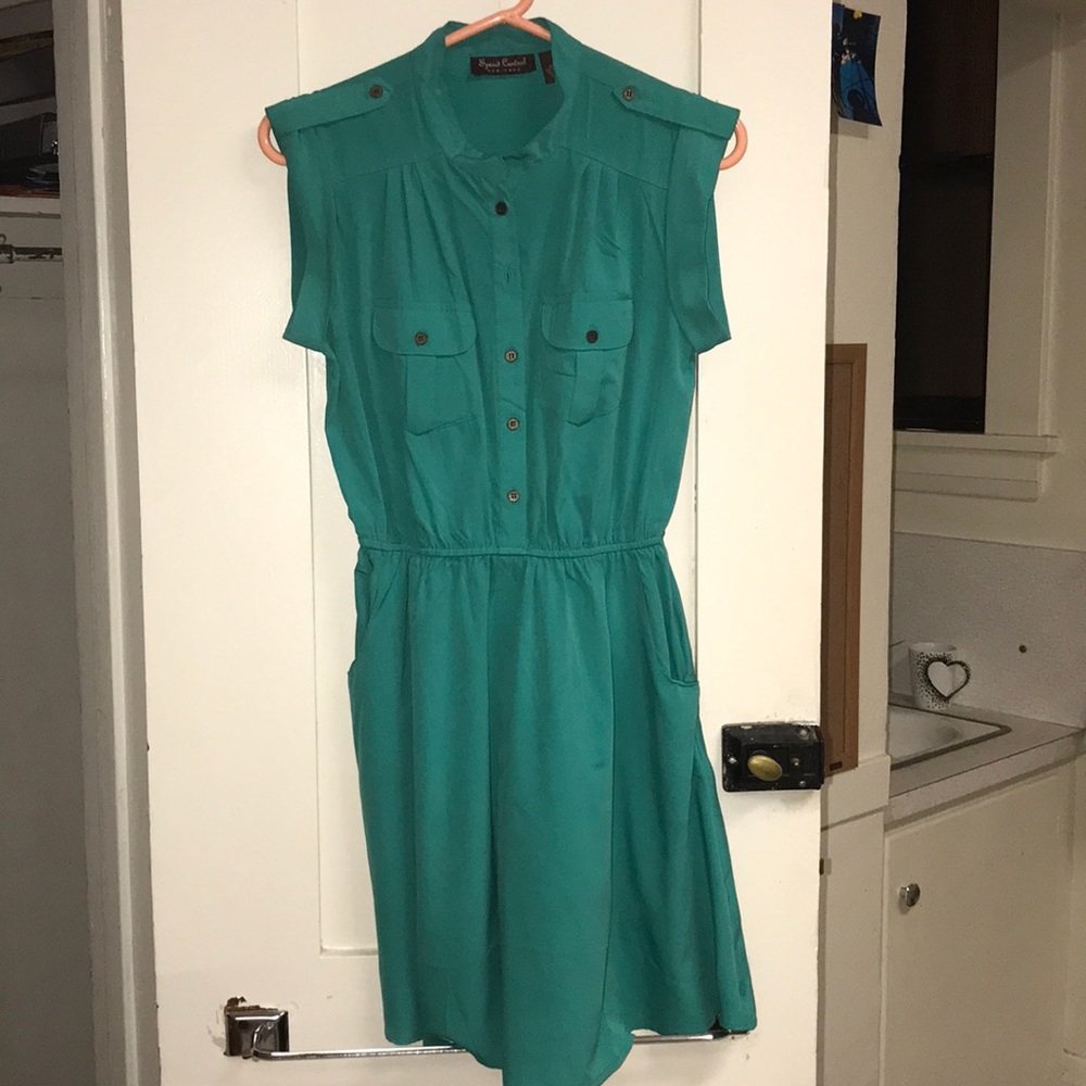 Green dress